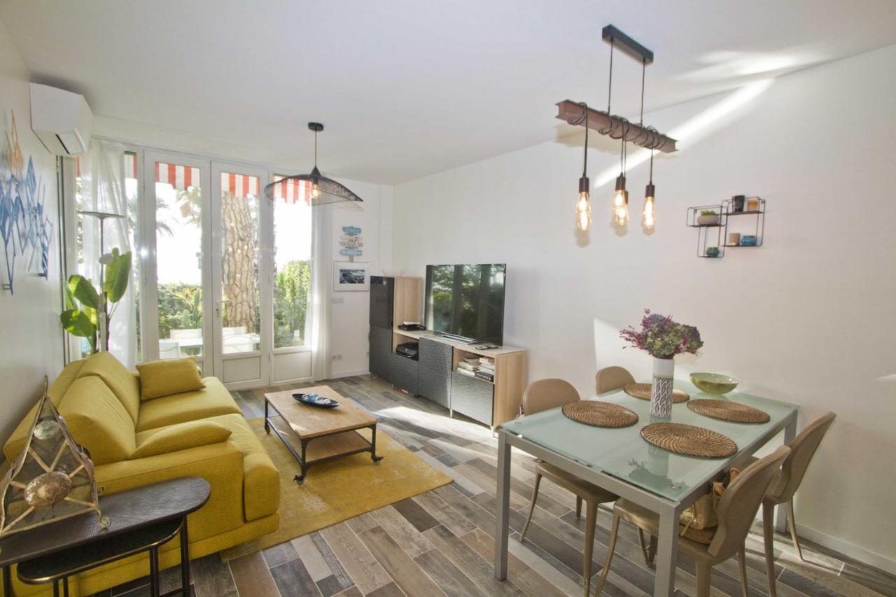 Ferienwohnung Garden Atlantide Promenade Nizza Exterior foto
