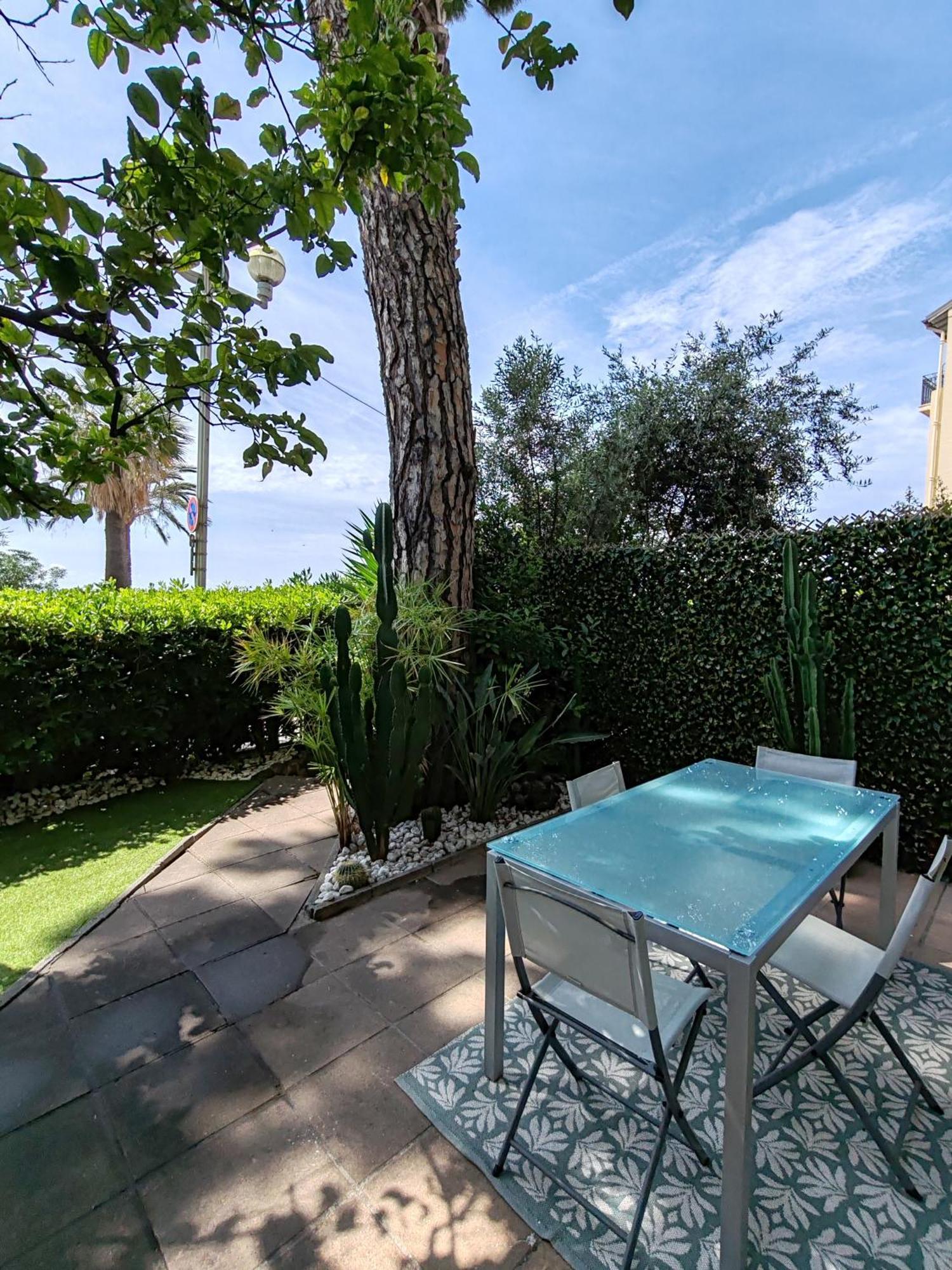 Ferienwohnung Garden Atlantide Promenade Nizza Exterior foto
