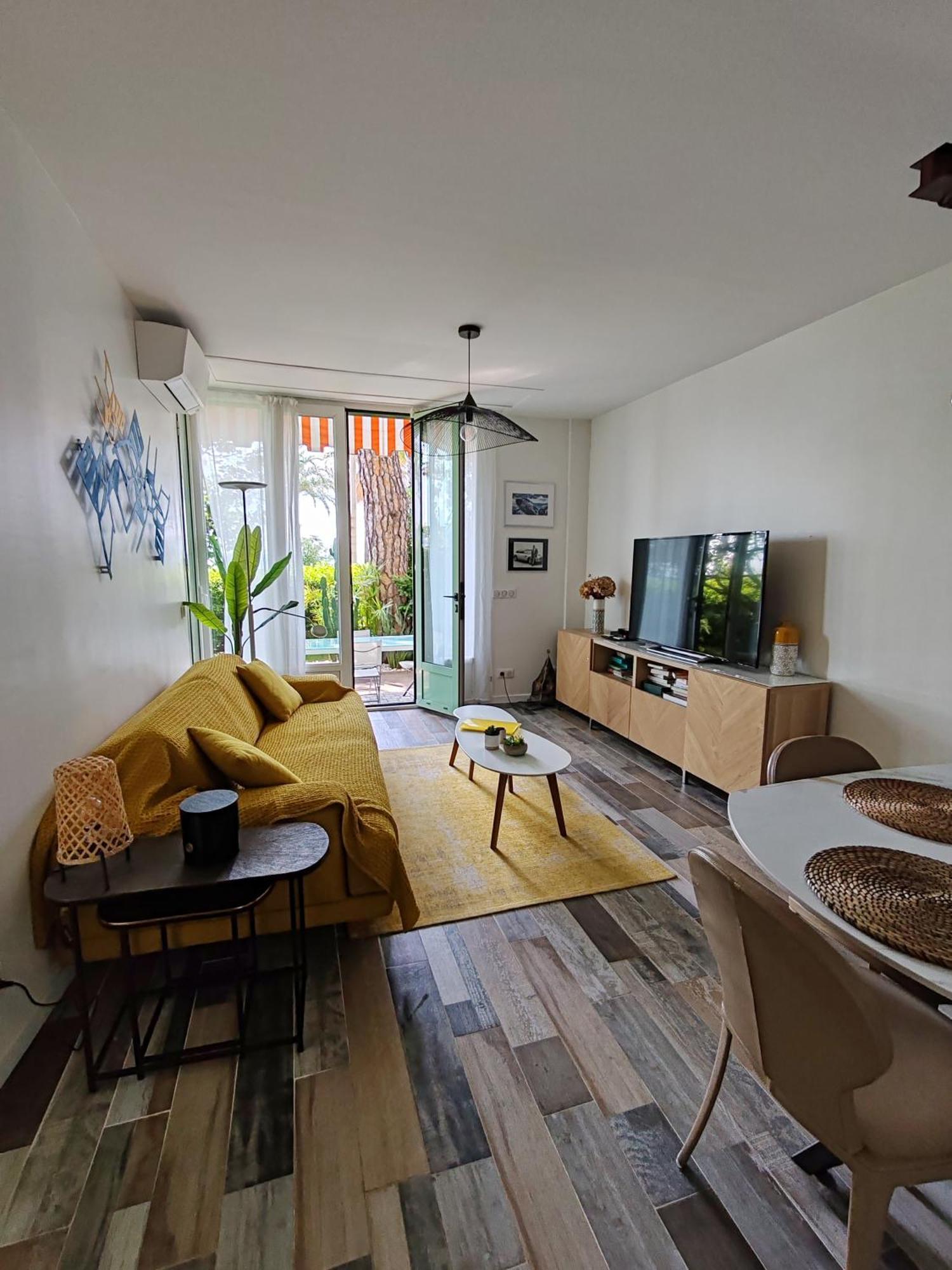 Ferienwohnung Garden Atlantide Promenade Nizza Exterior foto